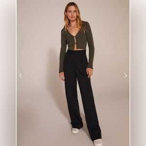 The Favorite Pant, Black, Size 6